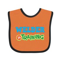 Inktastic Welder in Training Boys or Girls Baby Bib