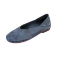 thumbnail image 2 of HTHLVMD Closed Toe Slip-On Shoes, Comfortable Everyday Footwear, Flat Shoes for Women Slip On Comfortable Walking Ballerina Shoes Ladies Cute Ballet Flats Pumps Low Wedge Dolly Shoes, Navy 8, 2 of 7