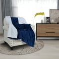 thumbnail image 3 of Fczihg Super Soft Plush Sherpa Wool Bed Blanket, Queen Size - Double Sided, 3 of 5