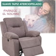 thumbnail image 3 of Sillón Reclinable Eléctrico de Tela Cosmobel Cloe, 3 of 5