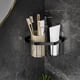 thumbnail image 5 of Cesta de almacenamiento para fregadero de esquina, escurridor de acero inoxidable, diseño antidrenaje, estante triangular, organizador para cocina y baño, libera espacio, tonos grises/plateados., 5 of 8