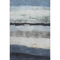 thumbnail image 2 of Addison Rugs Mayfield Premium Machine Washable Transitional Stripes Blue Rectangle Rug, 3' x 5', 2 of 6