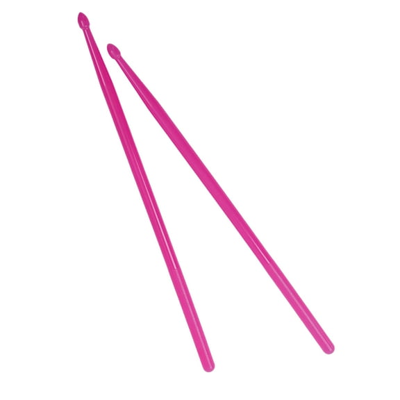 1 Pair Drum Sticks with Antislip Handle, 5A Nylon Plastic Drumsticks for Starter, Musical Instrument Percussion Parts