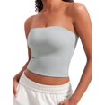 thumbnail image 1 of Top Corto Sin Tirantes CRZ YOGA Butterluxe Doble Capa, 1 of 5
