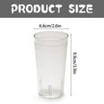 thumbnail image 3 of Tasses en Plastique Robustes pour Restaurant Tasses en Plastique Transparentes Quotidiennes Tasses en Plastique Acrylique Simples Tasses en Plastique Transparentes, 3 of 9