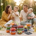 thumbnail image 4 of Carestrong 36 PCS Food Storage Containers with Lids - Leakproof meal Prep Containers Dishwasher and microwave safe Produce Containers Keep Fruits, Vegetables, Berry, Meat Fresh longer, 4 of 9
