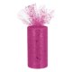 thumbnail image 1 of Cinta de Tulle de Lentejuelas Unique Bargains 6 pulgadas 50 Yardas Color Rojo Rosa, 1 of 5