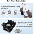 thumbnail image 3 of Cerraduras de seguridad para ventanas Paquete de 3 autoadhesivos Restrictor de ventana para bebés con llave Cerraduras de ventana Upvc Cerradura de cable de seguridad para niños Afortunado Sencillez, 3 of 5