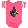 thumbnail image 3 of Inktastic Fleur De Lis Mardi Gras Holiday Boys or Girls Baby Bodysuit, 3 of 5