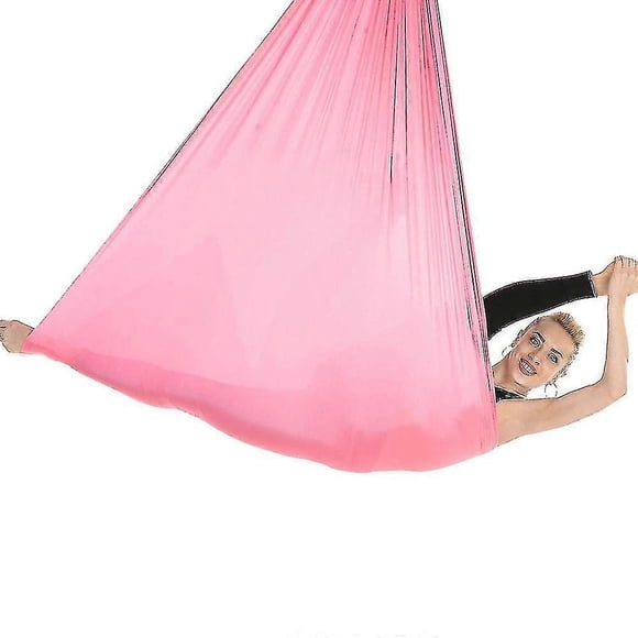 Flying Swing Aerial Yoga Hammock Silk Fabric Sports Nylon Inversion Pilates Antigravity Yoga Trapeze Sensory Swing hfh gQr DWK