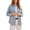 Blue, variant on uublik Jeans Jacket for Women Blue Casual Turn Down Collar Button Down Outerwear Suitable for Daily Wear and Work