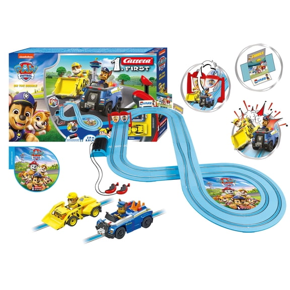 Pista de carreras de juguete Carrera First PAW Patrol a pilas