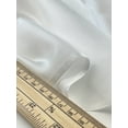 thumbnail image 6 of Minerva Core Range 100% Silk Habotai Fabric White - per yard, 6 of 6