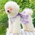 thumbnail image 4 of Dog Harness And Leash Set Checked Soft Breathable Cat Clothes Vest For Puppy Dogs Dress Teddy Bichon Pet Accessories XS-L ShopWise Round, 4 of 18