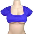 thumbnail image 3 of Tube Top Women'S Fashion Casual Solid Color Sexy Sleeveless Bra And Fun Tube Top,Blue Women'S Blended Vest M, 3 of 3