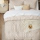 thumbnail image 3 of Juego de edredón Bedsure Queen Beige con 2 fundas de almohada de 3 piezas, 3 of 7