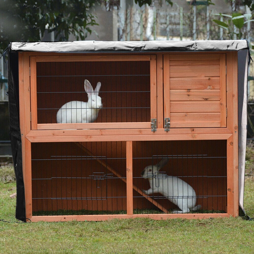 outdoor bunny cages