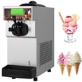 thumbnail image 1 of 2.8-5.3 gal/H Single Flavor Commercial Soft Ice Cream Machine, 1400W Soft Serve Ice Cream Maker with 5" Display, Self-Cleaning, Easy Operate, High Productivity for Home Snack Bar, 115V, 1 of 6