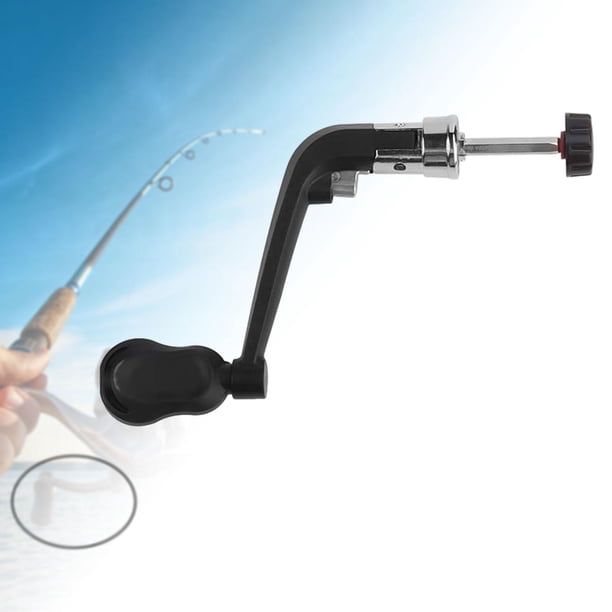 Mango De Repuesto Para Carrete Giratorio | Brazo De Pesca Con Perilla Cómoda, Ajuste Universal, Fácil Instalación, Metálico Y Antióxido