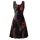 thumbnail image 4 of Vestido de Verano para las Mujeres Impreso Vestido Largo sin Mangas, Vestido sin Mangas para las Mujeres, 4 of 5