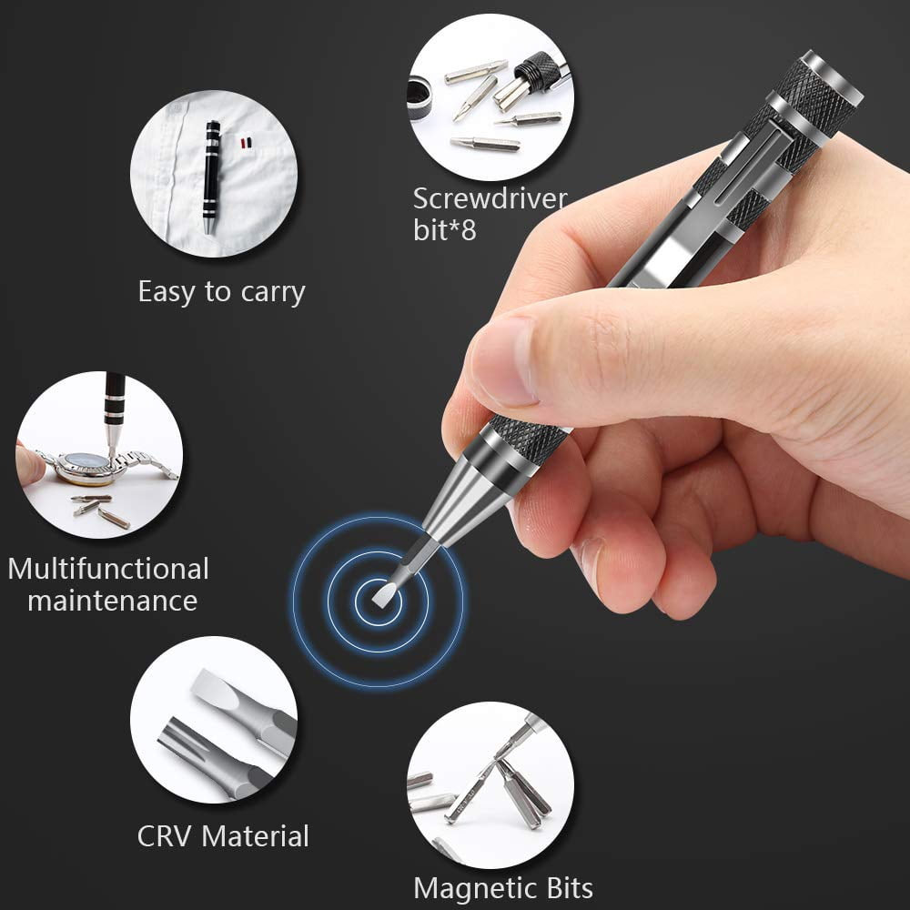 Kingsdun Soldering Iron Kit, 60W LCD Digital Soldering Gun with Adjustable Temperature Controlled and Fast Heating Ceramic Thermostatic Design ON-Off Switch 15pcs Welding Tool