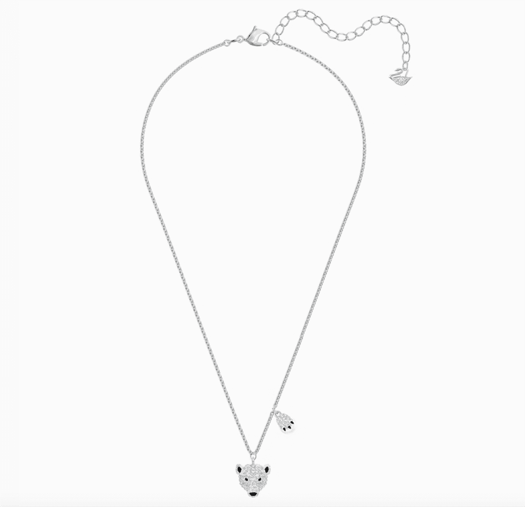 Swarovski Polar Bestiary Pendant - Multi-colored - Rhodium Plated - 5499633 Swarovski Polar Bestiary Pendant - Multi-colored - Rhodium Plated - 5499633