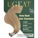 thumbnail image 2 of Extensiones de cabello Nano Ugeat Golden Blonde, Rubio Medio, 40 cm, 2 of 9