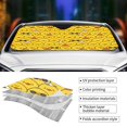 thumbnail image 5 of Bingfone Cute Funny Chicken Car Windshield Sun Shade Protector Keep Your Vehicle Cool Sun Shield Visor Cover Foldable for Car Truck SUV-Medium, 5 of 8
