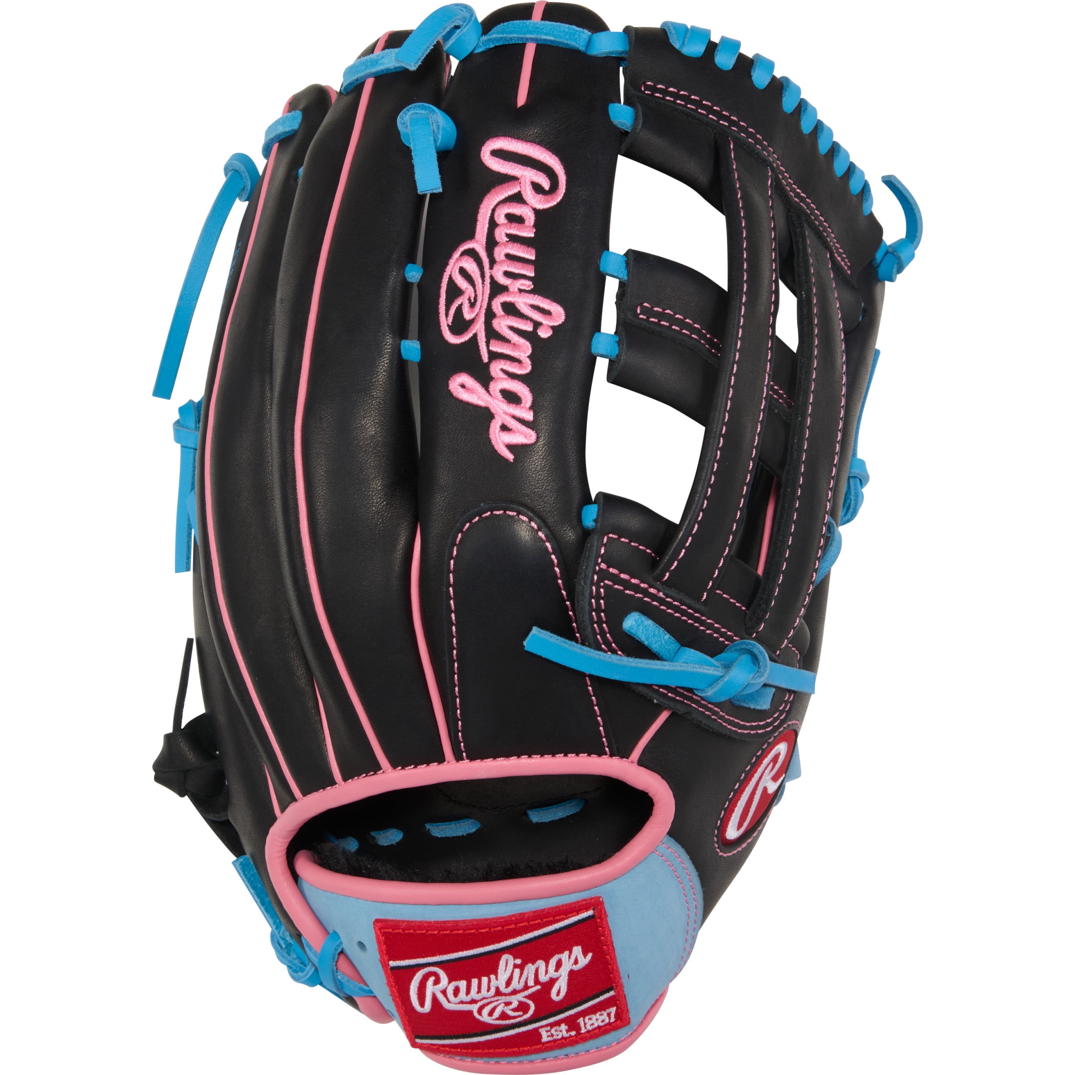 Rawlings R9 11.5-Inch Infield Glove | 200 Pattern | RHT | Black