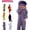 Purple, variant on Big Mouth Monster Onesie Pajamas, Unisex Adult Silly Pajamas Plush One Piece Cosplay Suit Loungewear