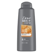 Dove Men+Care 2-in-1 Shampoo + Conditioner Thick + Strong, 20.4 fl oz