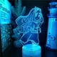 thumbnail image 2 of Lámparas de ilusión Led 3d, lámpara 3d de Anime Eri My Hero Academia, luz Led de noche para niñas, niños, decoración de dormitorio, regalo de cumpleaños Eri Boku No Hero Academia Feliz Sencillez, 2 of 5