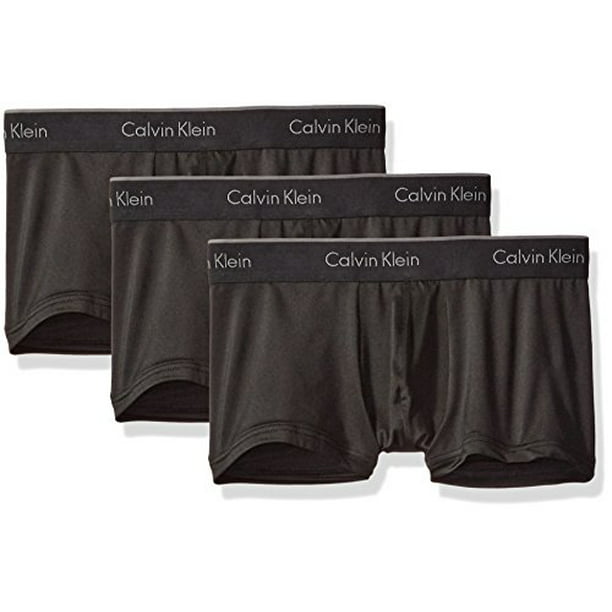 calvin klein underwear micro stretch 3-pack low rise trunk 