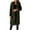 Army Green, variant on Womens Wool Blend Pea Coat 2023 Clearance, Notch Lapel Double Breasted Trench Coat Slim Solid Casual Overcoat Long Dress Jacket with Pockets Beige L