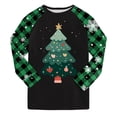 thumbnail image 6 of Cathalem Christmas Pjs Matching Sets Baby Christmas Matching Jammies Kids Holiday Sleepwear Set Green 2-3 Years, 6 of 6