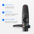 thumbnail image 2 of Control remoto universal LG Magic compatible con todos los modelos de televisores inteligentes LG, SIN control de voz ni función de puntero, 2 of 4