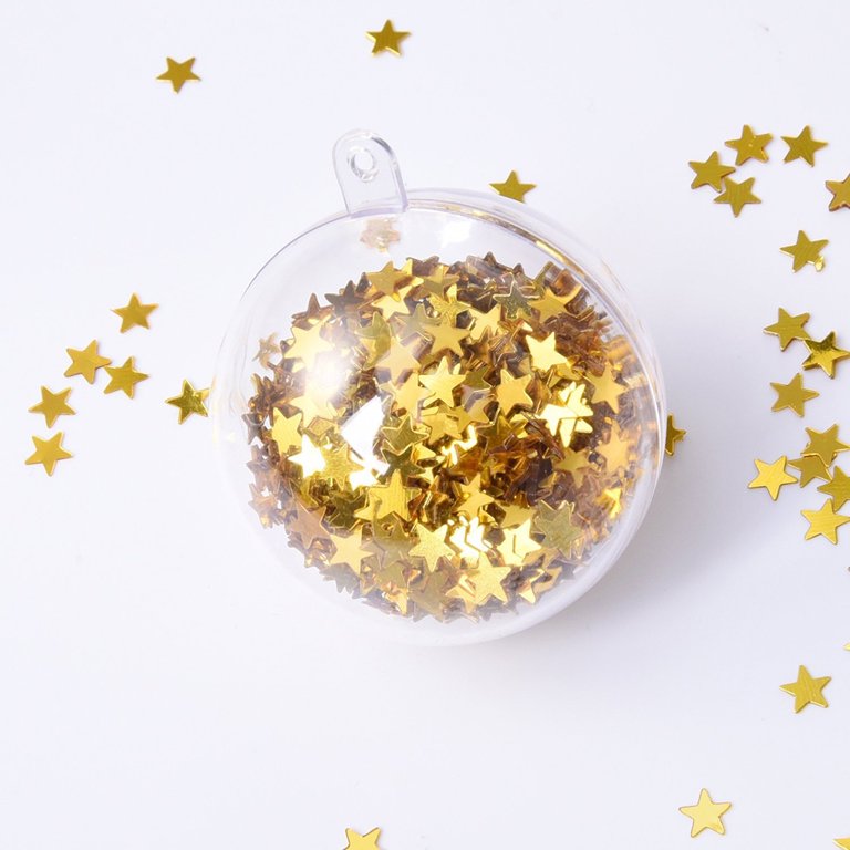 Gold Star Confetti