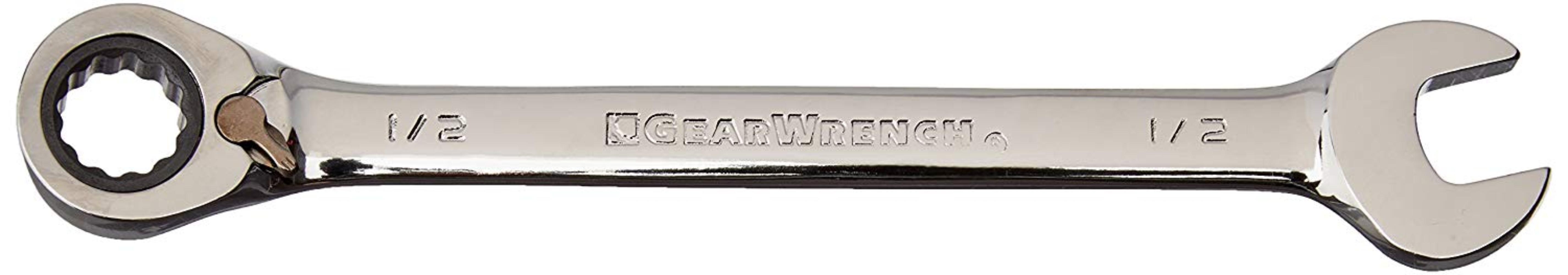 GEARWRENCH 9528 1/2Inch Reversible Combination Ratcheting Wrench