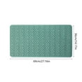 thumbnail image 3 of Alfombrilla de baño rectangular antideslizante con ventosas | Alfombrilla de ducha de PVC | Alfombrilla de masaje para pies para mayor seguridad en el baño y la ducha | Alfombrilla antideslizante de, 3 of 7