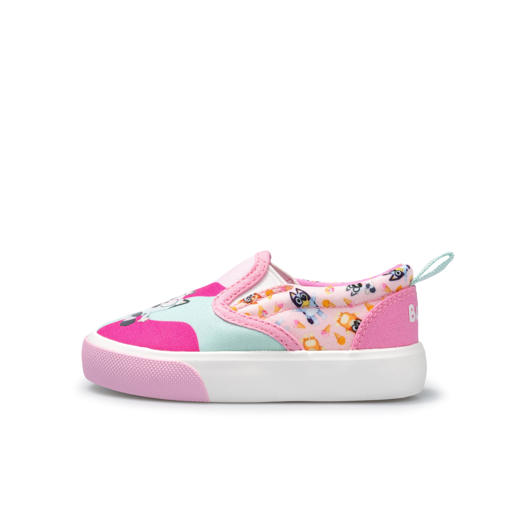 Bluey Toddler Girls Slip On Sneaker