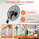 thumbnail image 5 of Ventilador de pared ZMRTDWO de 50 cm, oscilante, 3 velocidades, IP44, 90°, 5 of 7