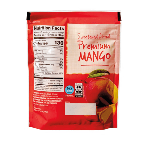 Southern Grove Sweetened Dried Philippine Mango 2-Pack 6 Oz