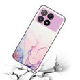 thumbnail image 3 of KAIYANG Funda de TPU con estampado de mármol para Xiaomi Redmi K70E 5G / Poco X6 Pro 5G, a prueba de golpes, color rosa y multicolor, 3 of 4