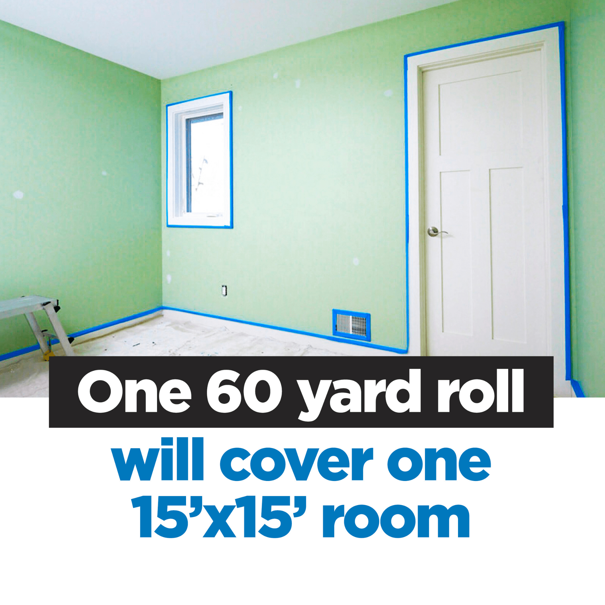 3m MMM-3680 3/4' Blue Painters Tape