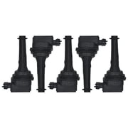 5X Ignition Coils UF341 For Volvo C70 S60 S70 S80 V70 XC70 XC90 L5 L6 30713416