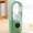 B, variant on Bladeless Fan, Air Circulation Fan, 1.65Inch Smal Desktop Fan, Quiet Cooling Small Tower Fan, Portable Desk Fan, Rechargeable Powered Long Lasting Cooling Blows Cold Air with Mist Humidifier, Green