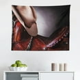 thumbnail image 1 of Western Tapestry, Photograph of Various Type of Rodeo Cowgirl Leather Boots Image Art Western Fashion, Fabric Wall Hanging Decor for Bedroom Living Room Dorm, 2 Sizes, Brown, by Ambesonne, 1 of 1