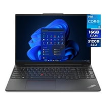 Lenovo ThinkPad E16 Gen 1 16.0" Touch Screen Intel Core i5-1335U 16GB Memory 512 GB SSD Windows 11 Pro 21JN0040US