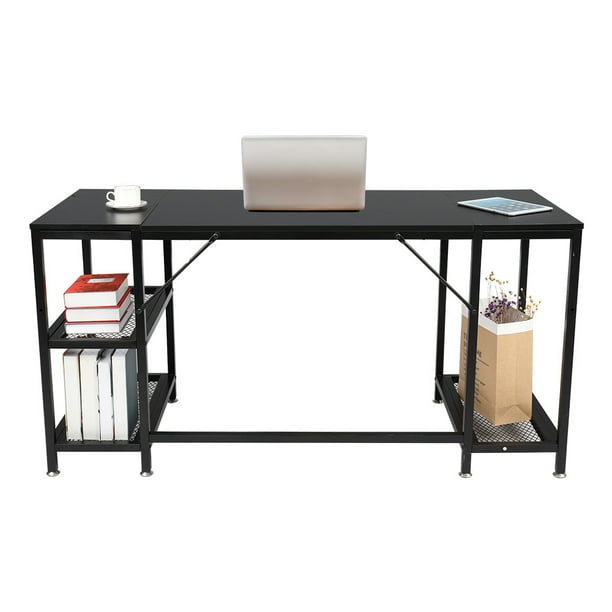 Computer Desk Black Compact Size And Good Condition Com Computer Desk Black Compact Size And, What Is A Good Desk Size