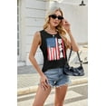 thumbnail image 2 of Flag Tank Tops for Women Stars Stripes T Shirt Sleeveless Patriotic Graphic Tees 4th of July Vest Tops Summer Tees, 2 of 5